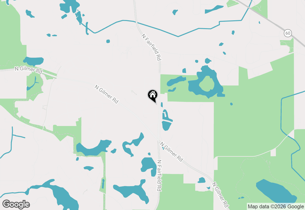 Map of 2465 Heron Lane, Wauconda, IL 60084