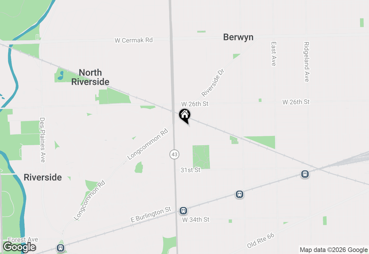 Map of 2817 Maple Avenue, Berwyn, IL 60402