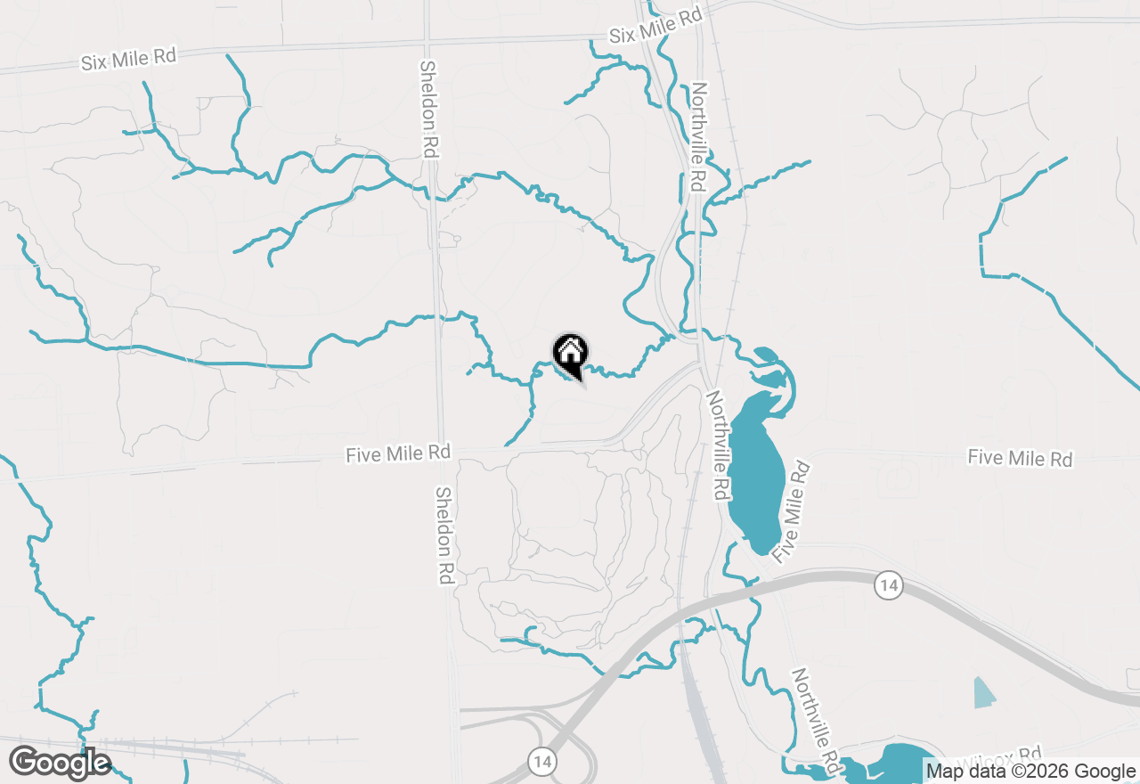 Map of 15465 Prestwick Circle N, Northville, MI 48168