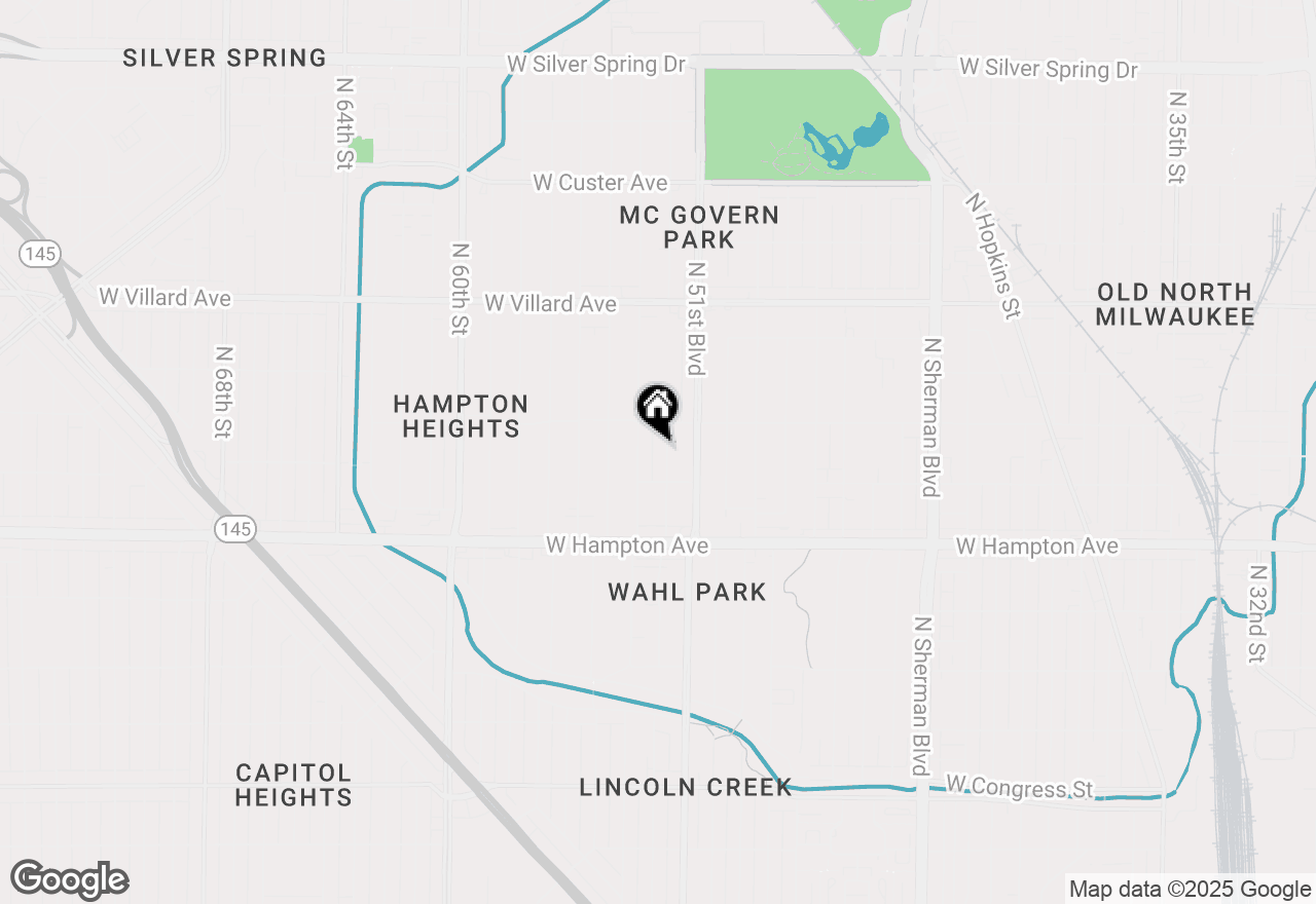 Map of 4941 N 52nd St, Milwaukee, WI 53218