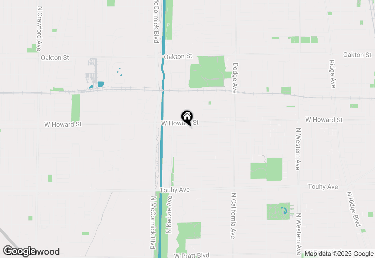 Map of 3056 W Jerome Street, Chicago, IL 60645