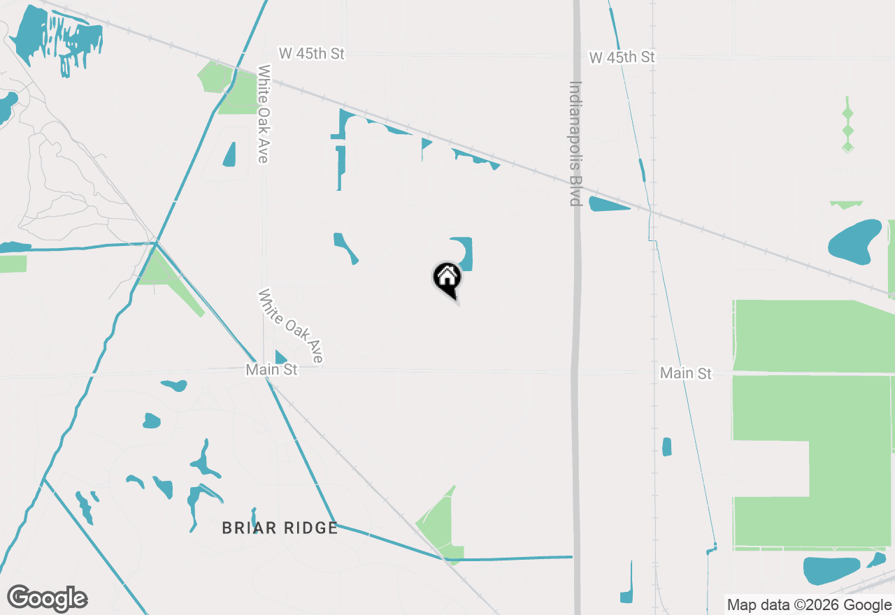 Map of 2068 Ramblewood Drive, Highland, IN 46322