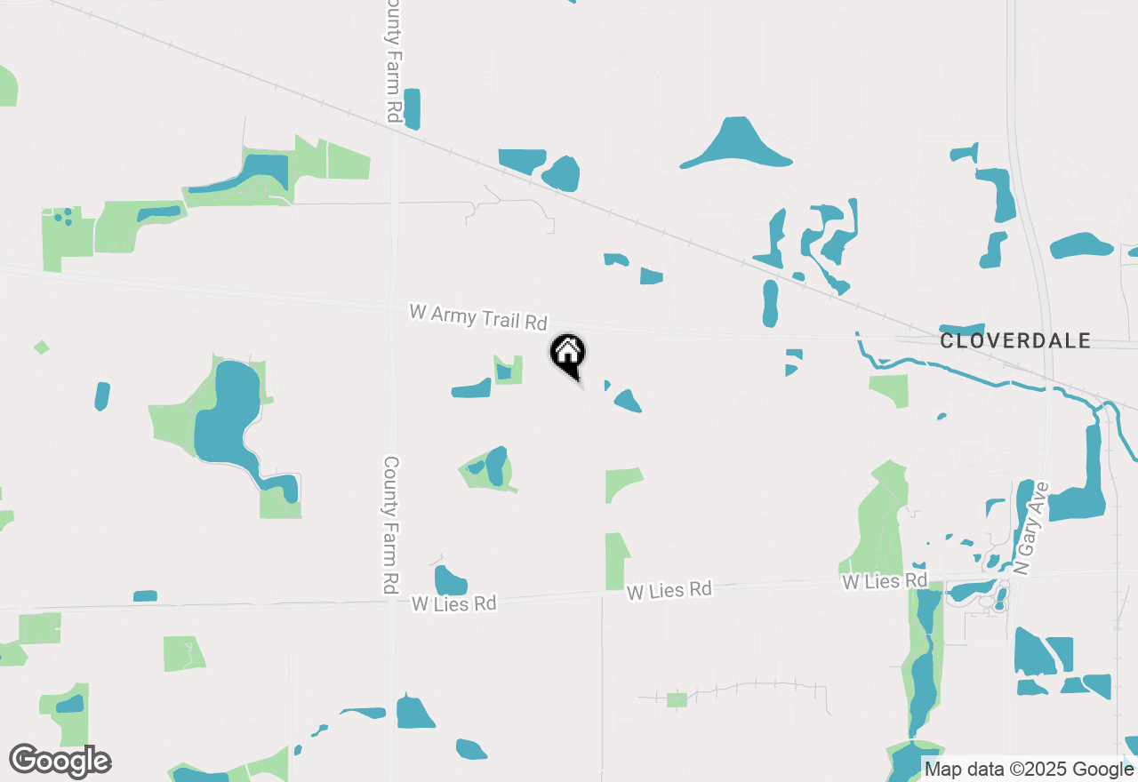 Map of 615 Kingsbridge Drive, Carol Stream, IL 60188