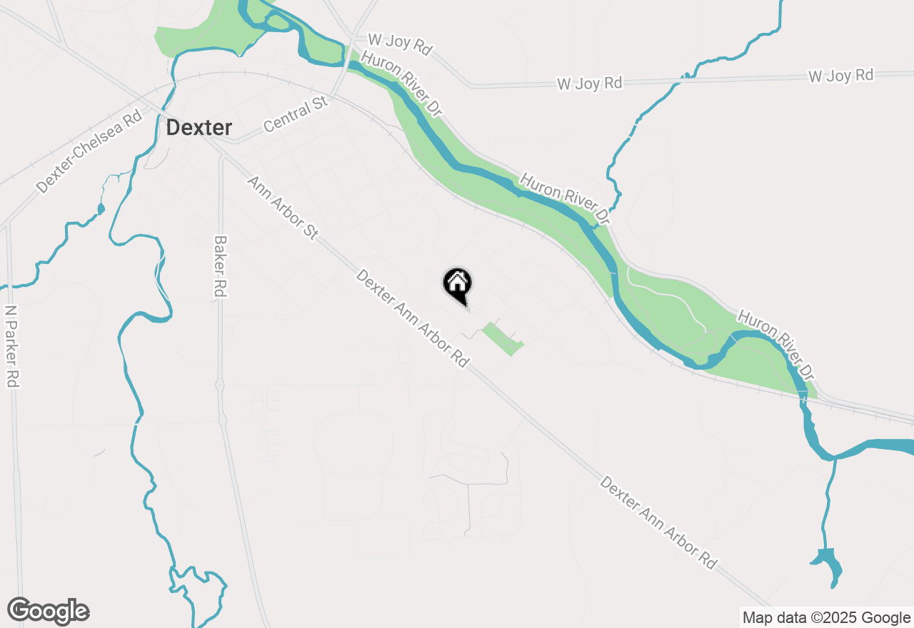 Map of 7248 Eaton Court #13, Dexter, MI 48130