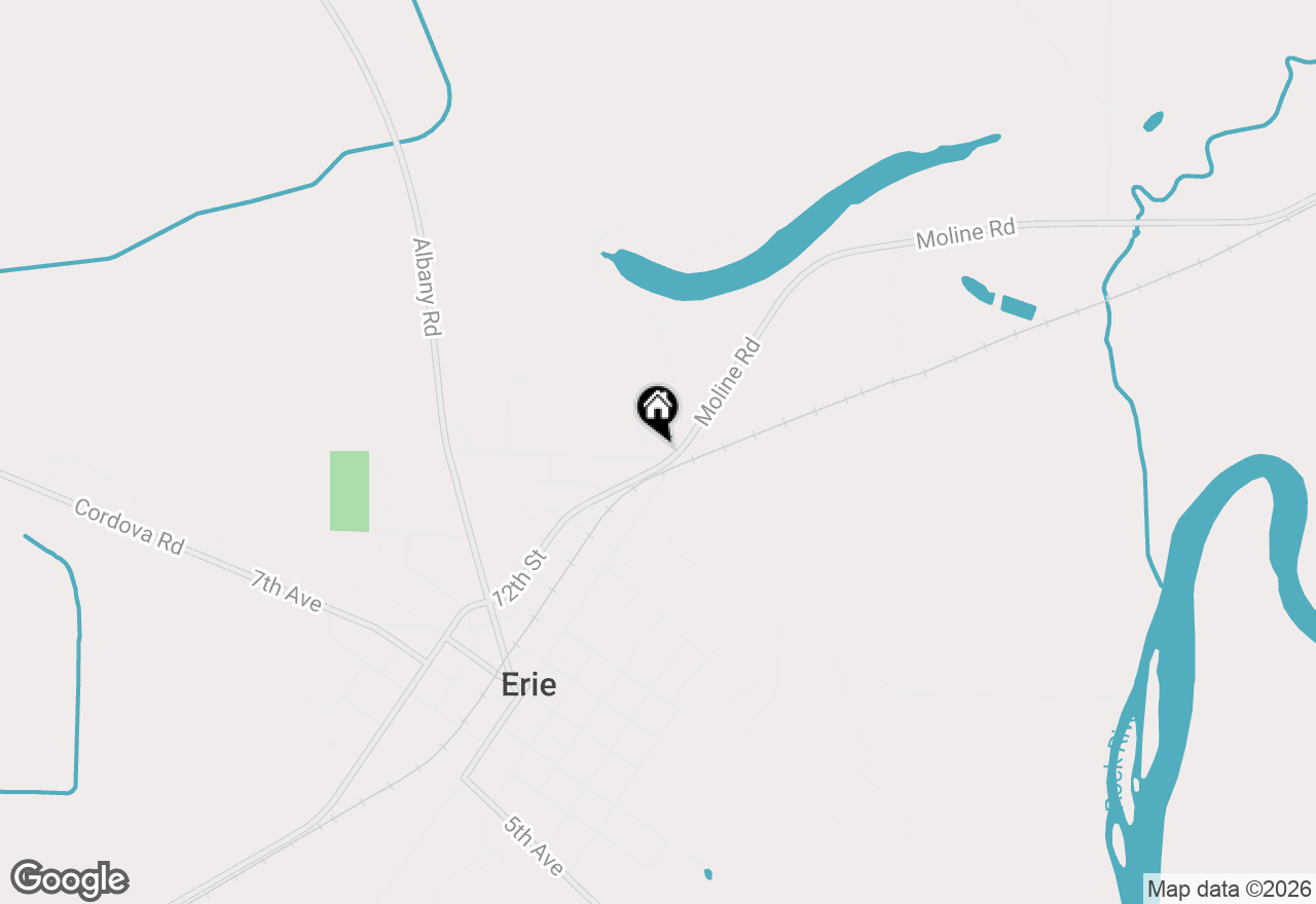 Map of 1211 16th Avenue, Erie, IL 61250