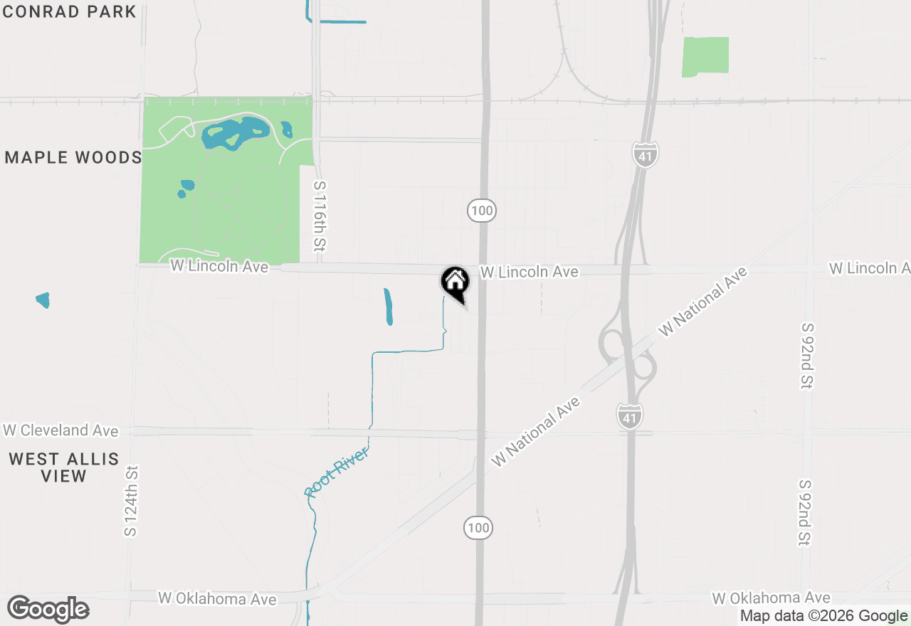 Map of 2403 S 109th St, West Allis, WI 53227