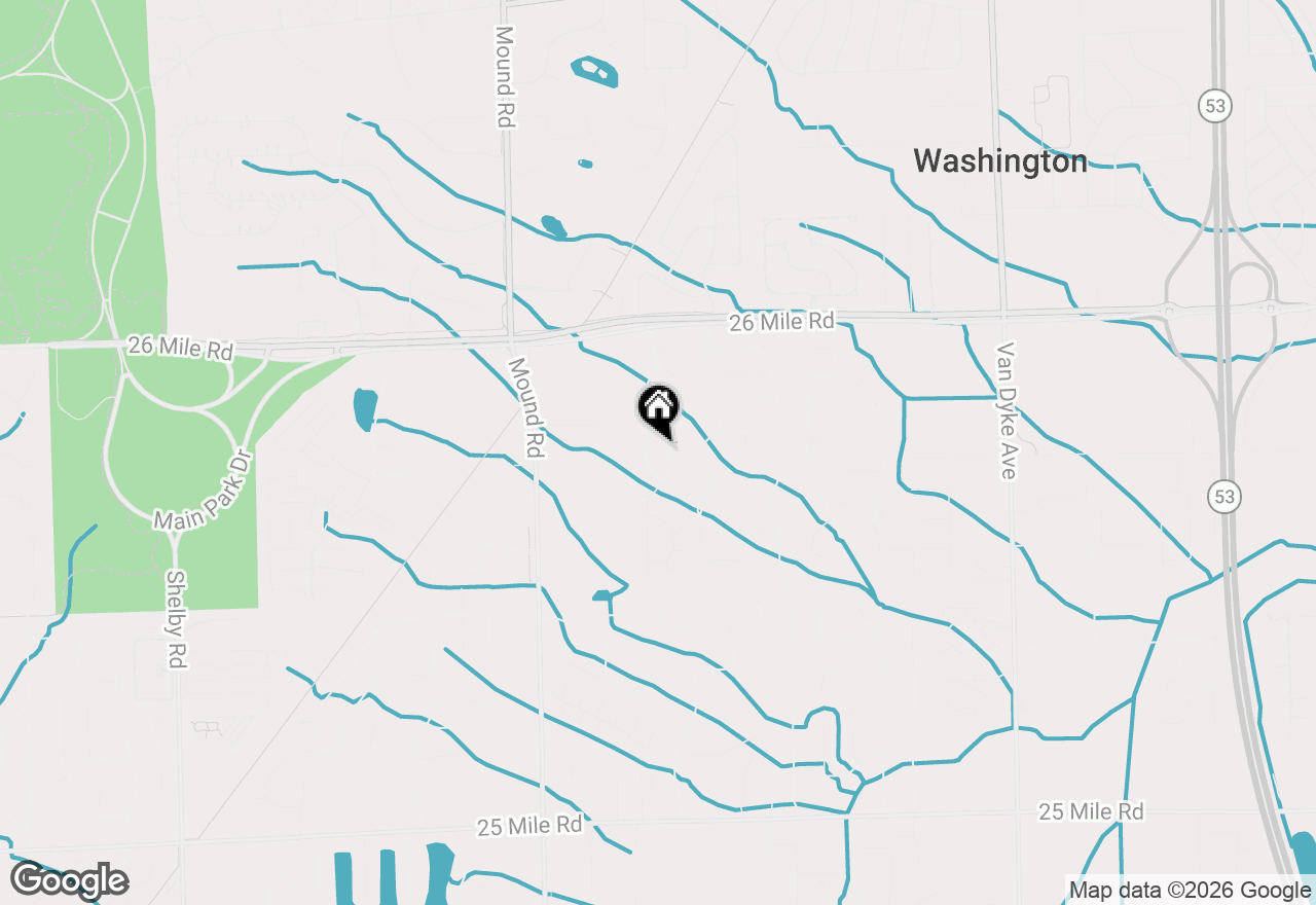 Map of 56472 Chesapeake Trail #71, Utica, MI 48316