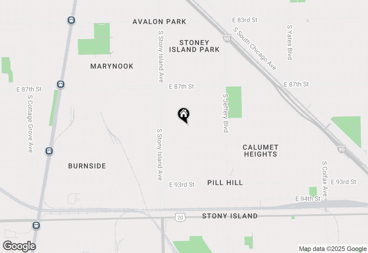 Map of 8930 S Ridgeland Avenue, Chicago, IL 60617