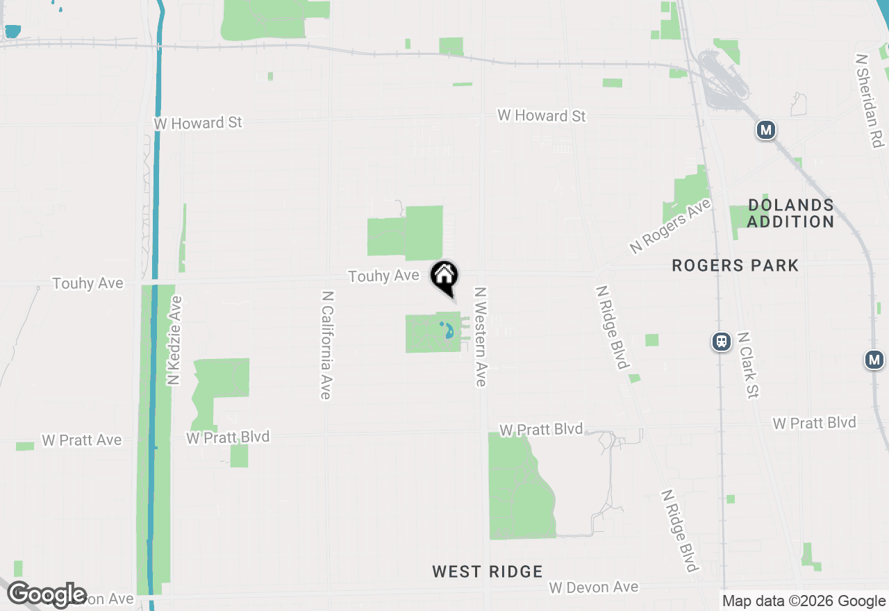 Map of 2464 W Estes Avenue #2, Chicago, IL 60645