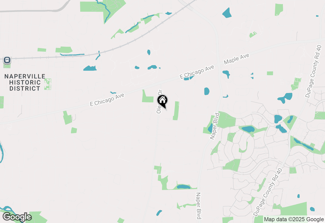 Map of 1315 Jane Avenue, Naperville, IL 60540