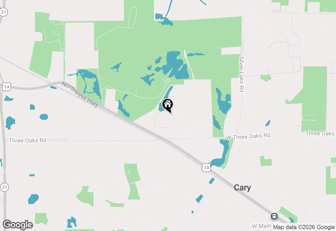 Map of 724 Wellington Lane, Cary, IL 60013