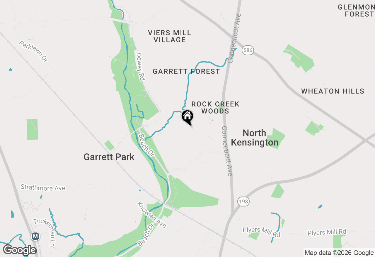 Map of 11308 Mitscher Street, Kensington, MD 20895