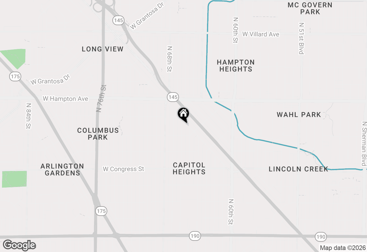 Map of 4646 N 66th St, Milwaukee, WI 53218