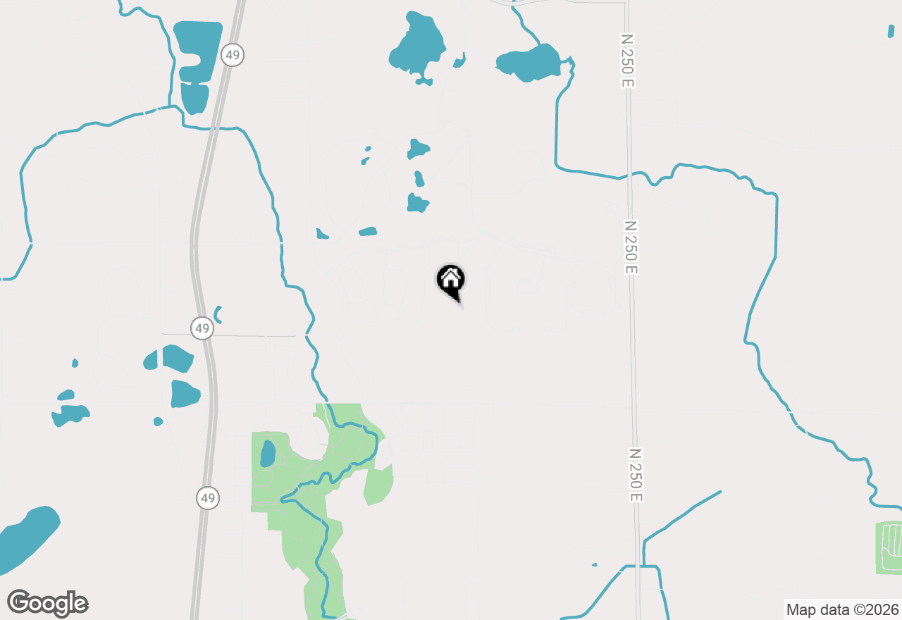 Map of 1939 Chamborde Lane, Chesterton, IN 46304