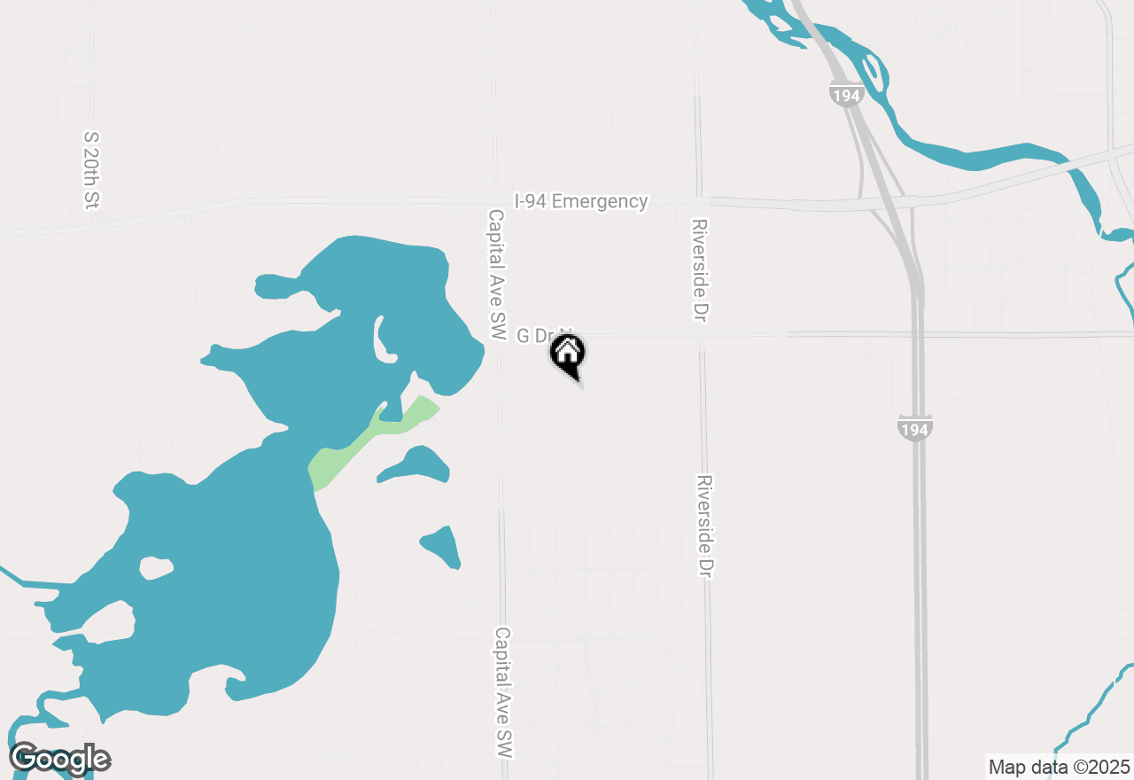 Map of 239 S Brewer Drive, Battle Creek, MI 49015