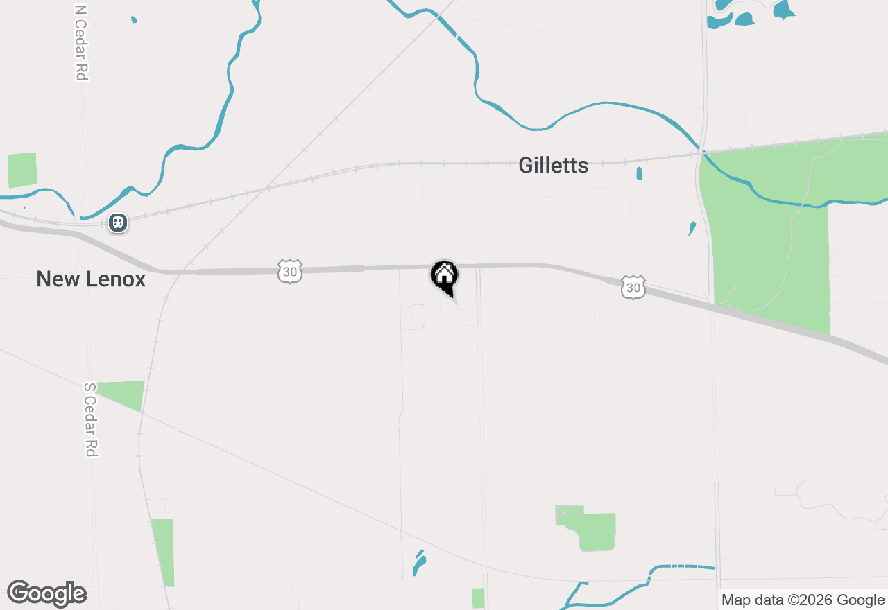 Map of 417 Somerset Lane, New Lenox, IL 60451