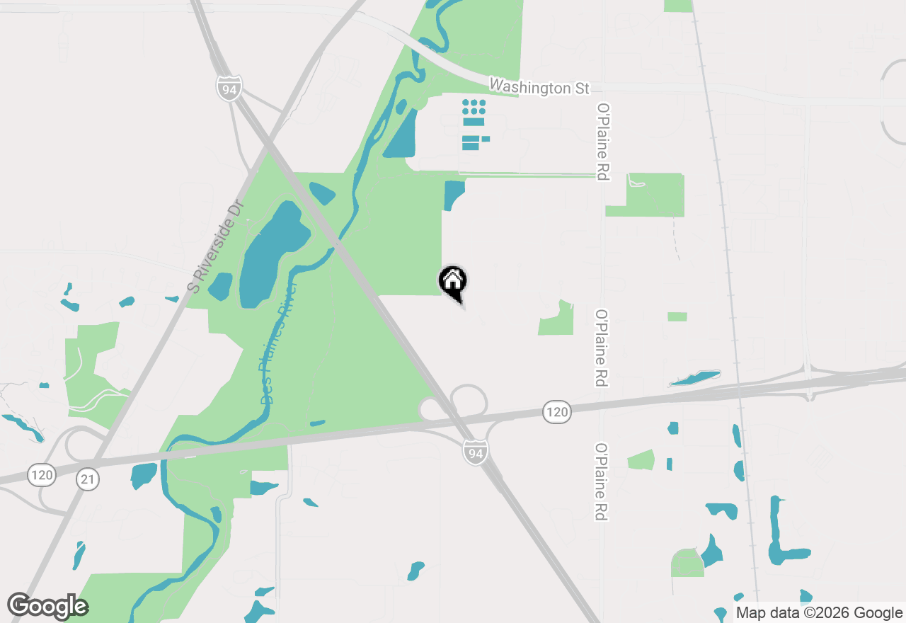 Map of 543 Long Hill Road, Gurnee, IL 60031