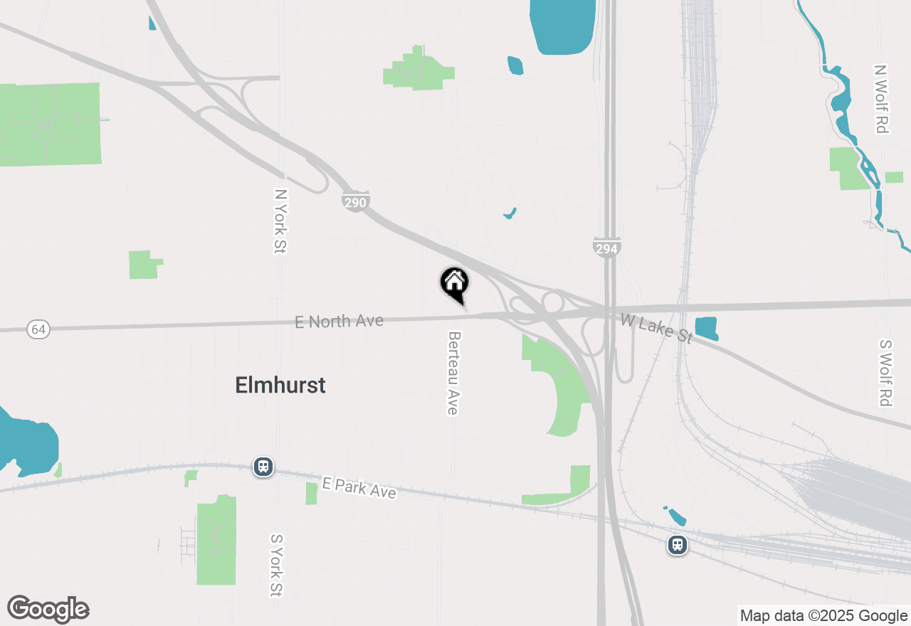 Map of 325 E North Avenue, Elmhurst, IL 60126