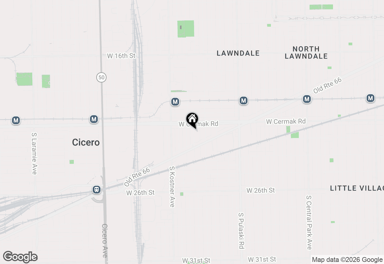 Map of 2226 S Kildare Avenue, Chicago, IL 60623