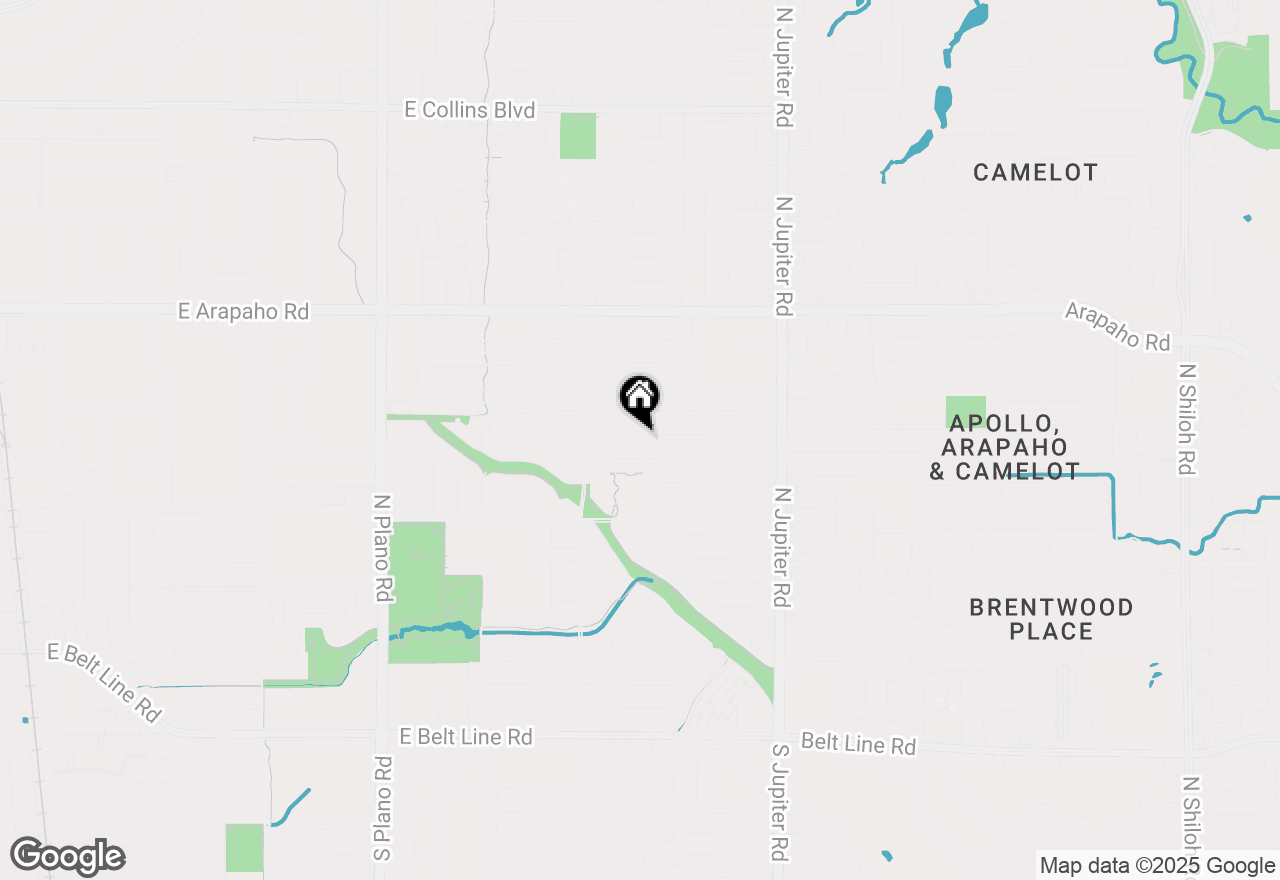 Map of 1819 Columbia Drive, Richardson, TX 75081