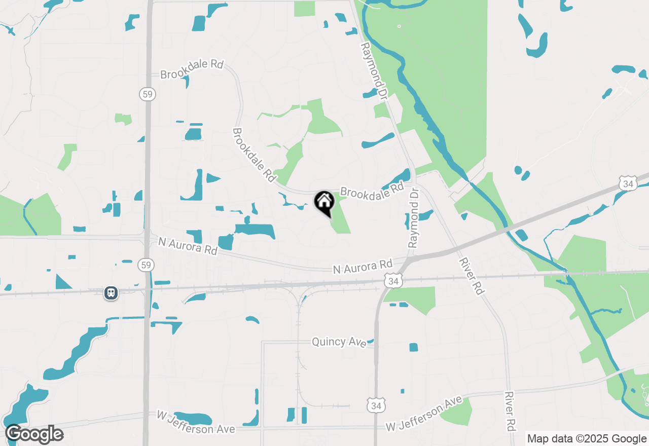 Map of 1607 Terri Circle, Naperville, IL 60563