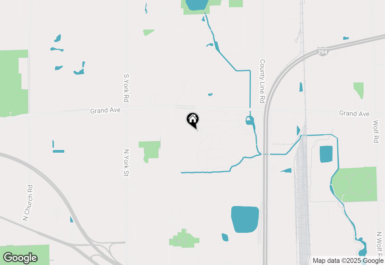 Map of 3N425 Howard Avenue, Elmhurst, IL 60126