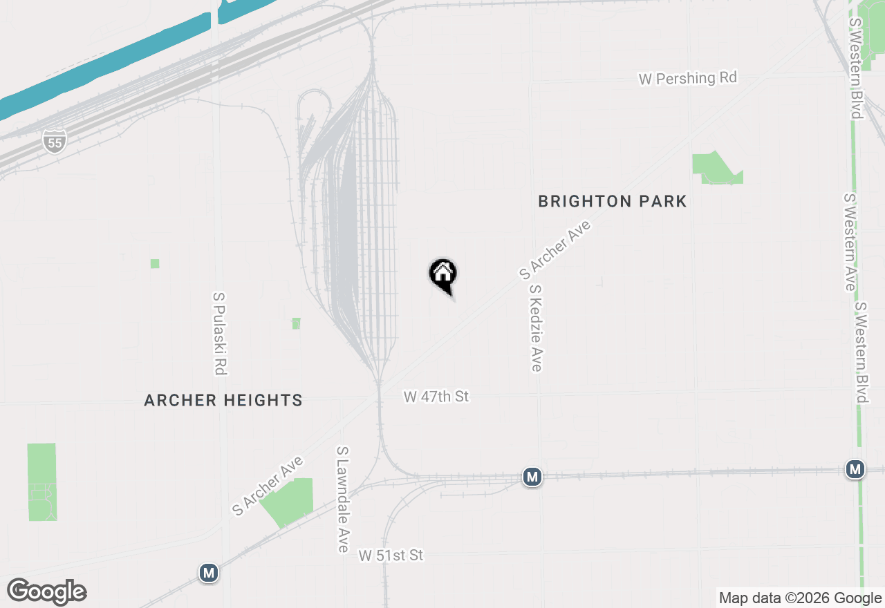 Map of 4441 S Trumbull Avenue, Chicago, IL 60632