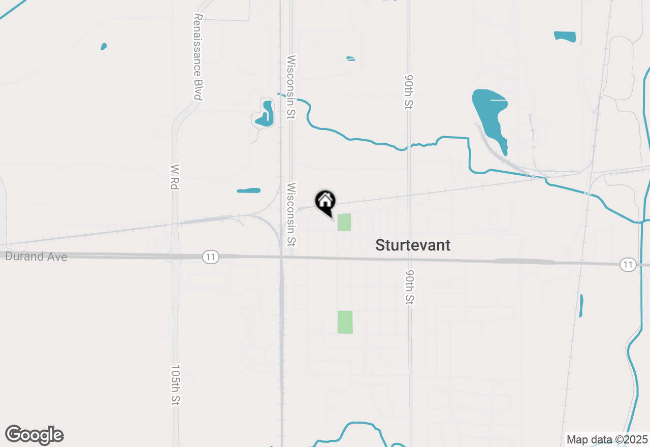 Map of 2839 96th St, Sturtevant, WI 53177