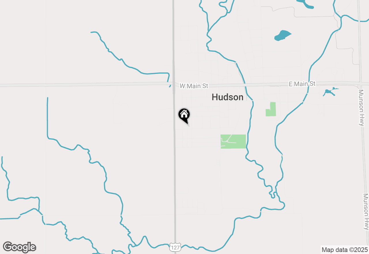 Map of 425 Oak Dr, Hudson, MI 49247