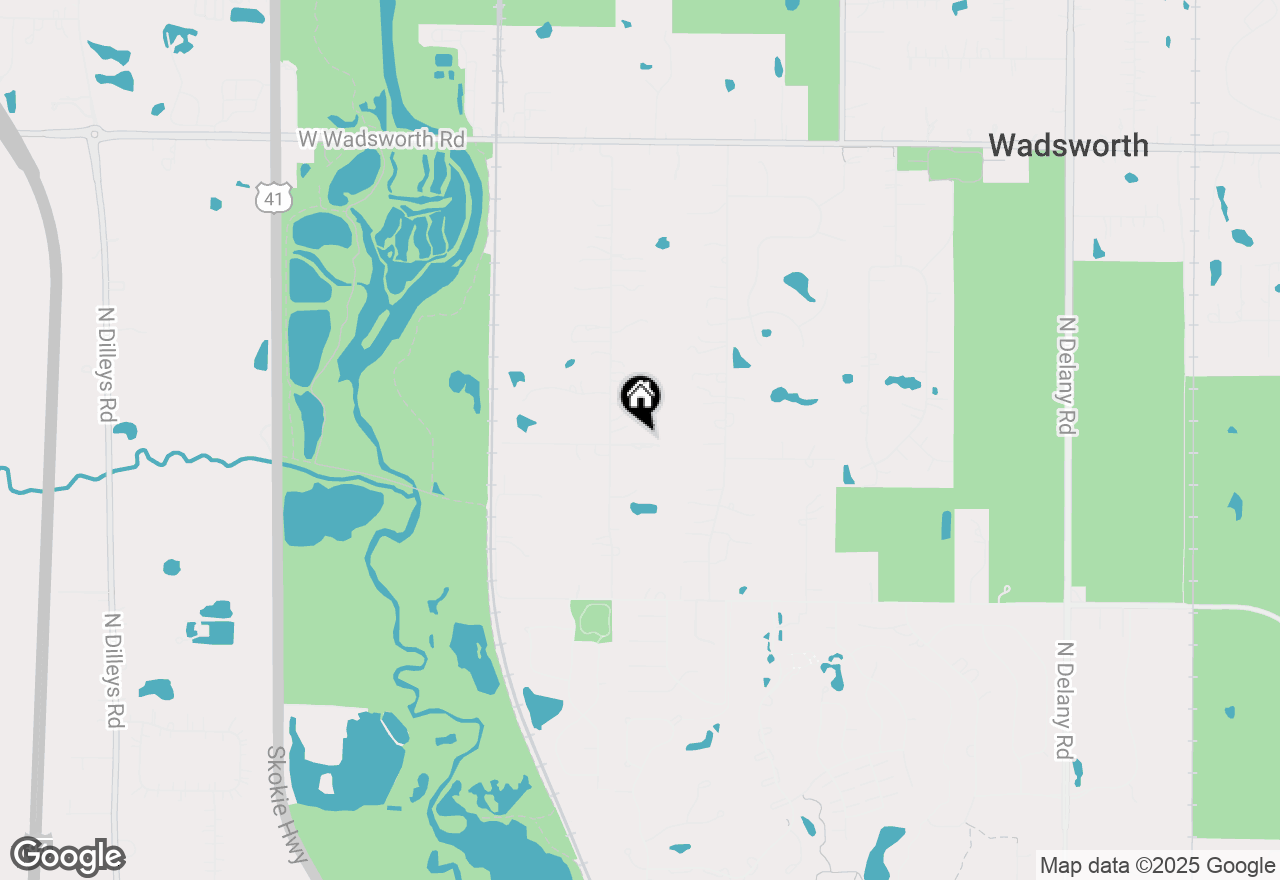 Map of 38355 N Chicago Avenue, Wadsworth, IL 60083