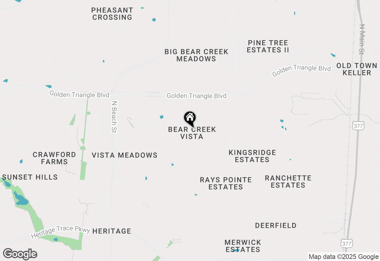 Map of 4873 Leaf Hollow Drive, Fort Worth, TX 76244