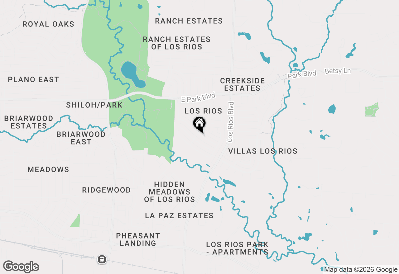 Map of 4004 Bosque Drive, Plano, TX 75074