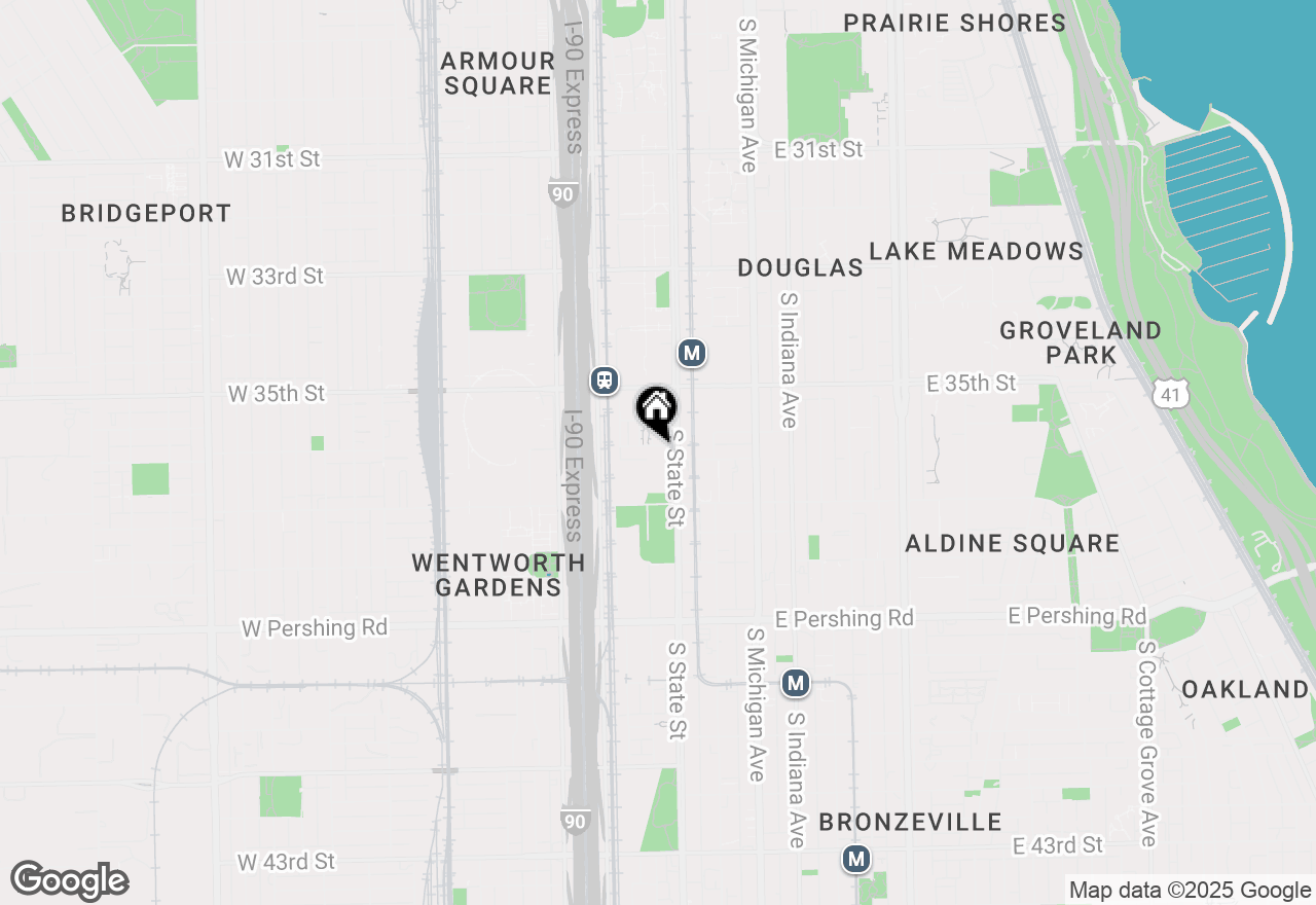 Map of 17 W 36th Street #402, Chicago, IL 60616