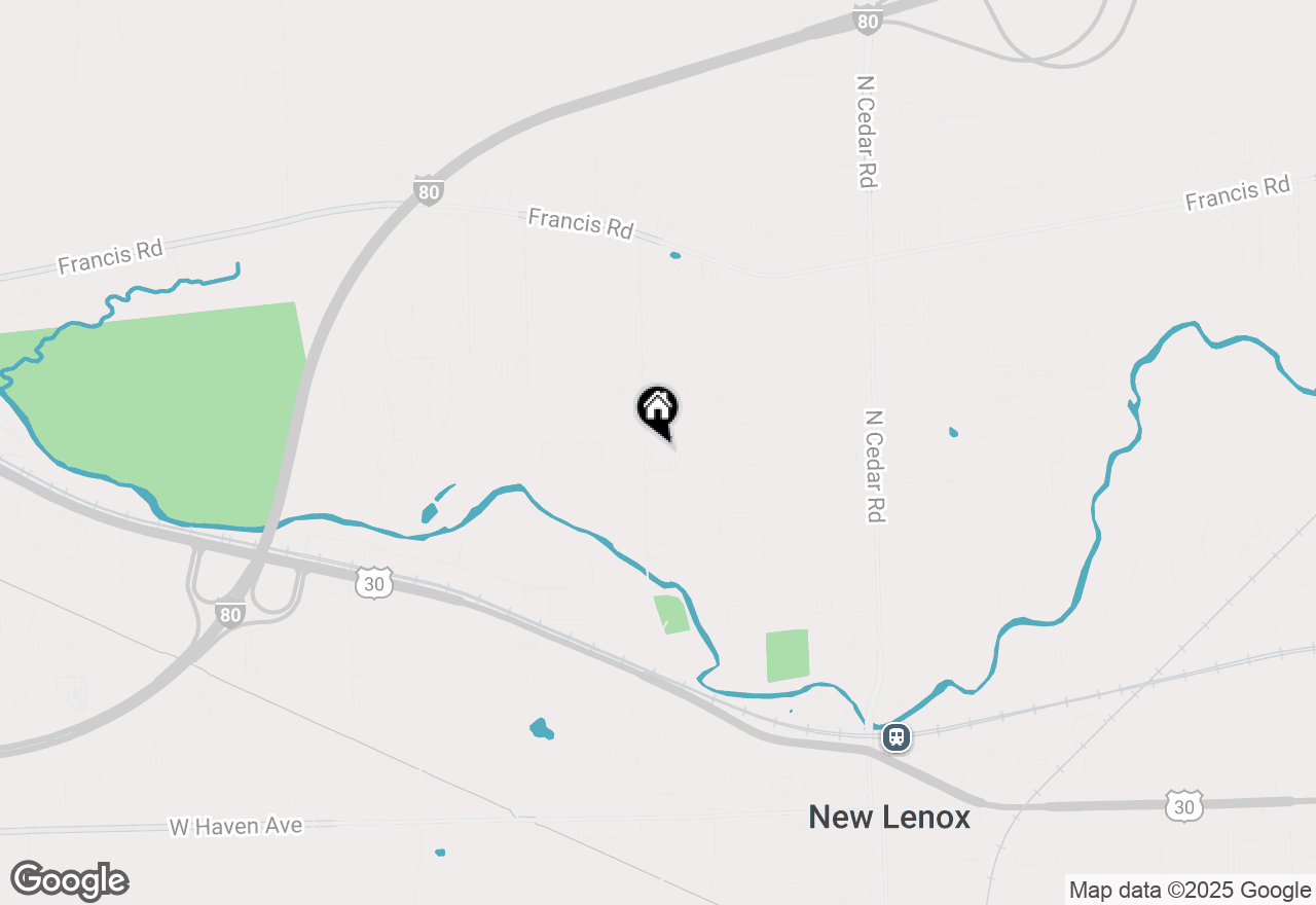 Map of 265 W Wood Street, New Lenox, IL 60451