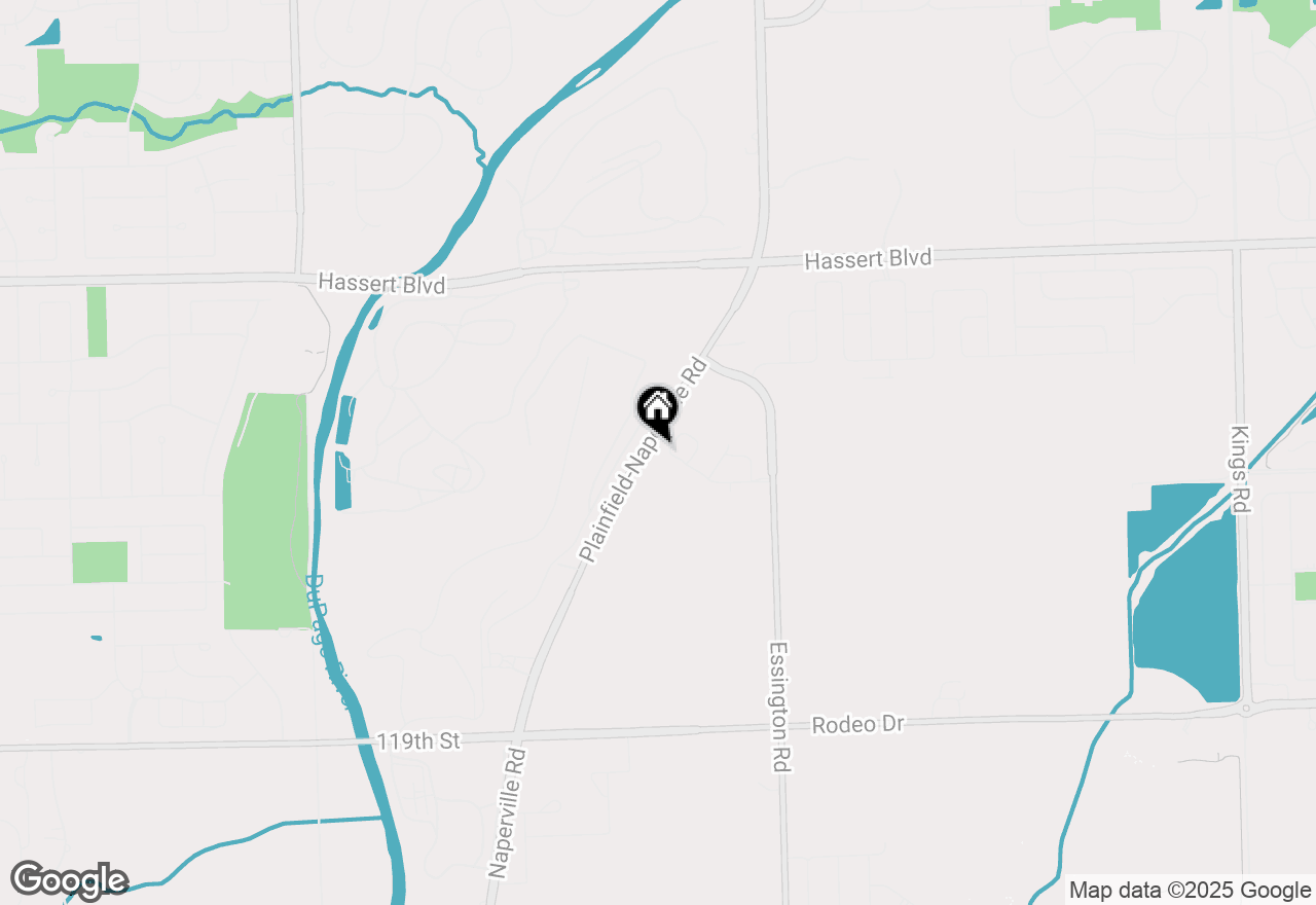 Map of 2339 Ryegrass Lane #64005, Bolingbrook, IL 60490