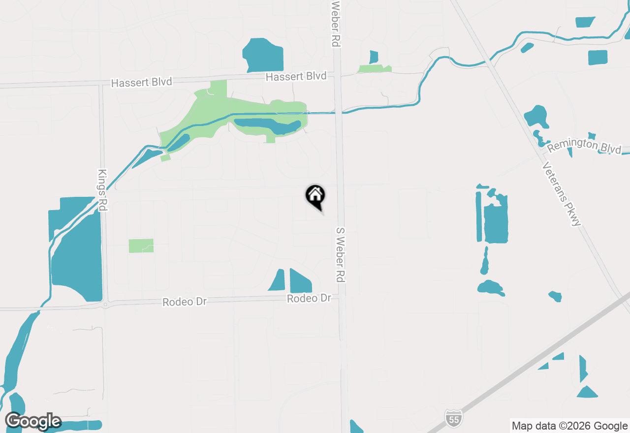 Map of 740 Countryside Drive, Bolingbrook, IL 60490