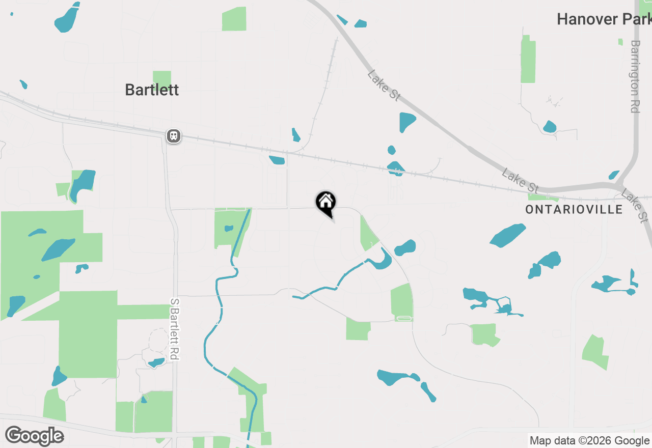 Map of 671 Coral Avenue, Bartlett, IL 60103