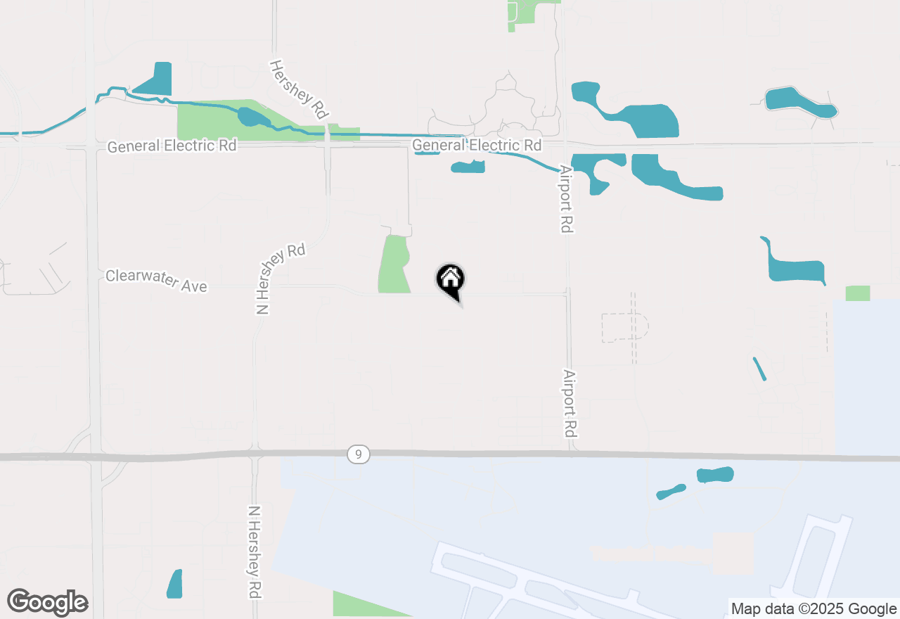 Map of 2818 Polo Road, Bloomington, IL 61704