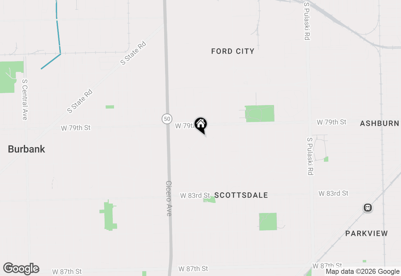Map of 7943 S Kilpatrick Avenue, Chicago, IL 60652