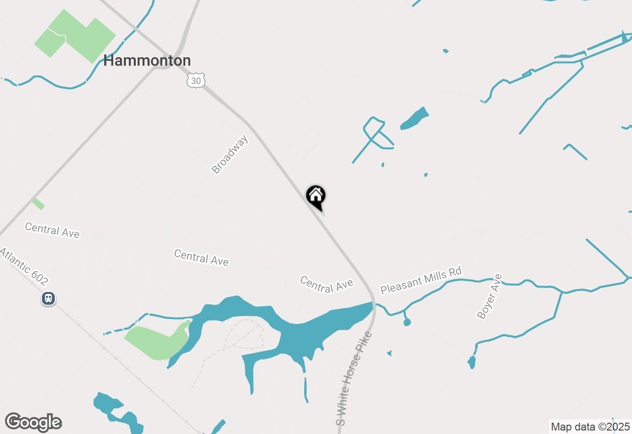 Map of 386 S White Horse Pike, Hammonton, NJ 08037