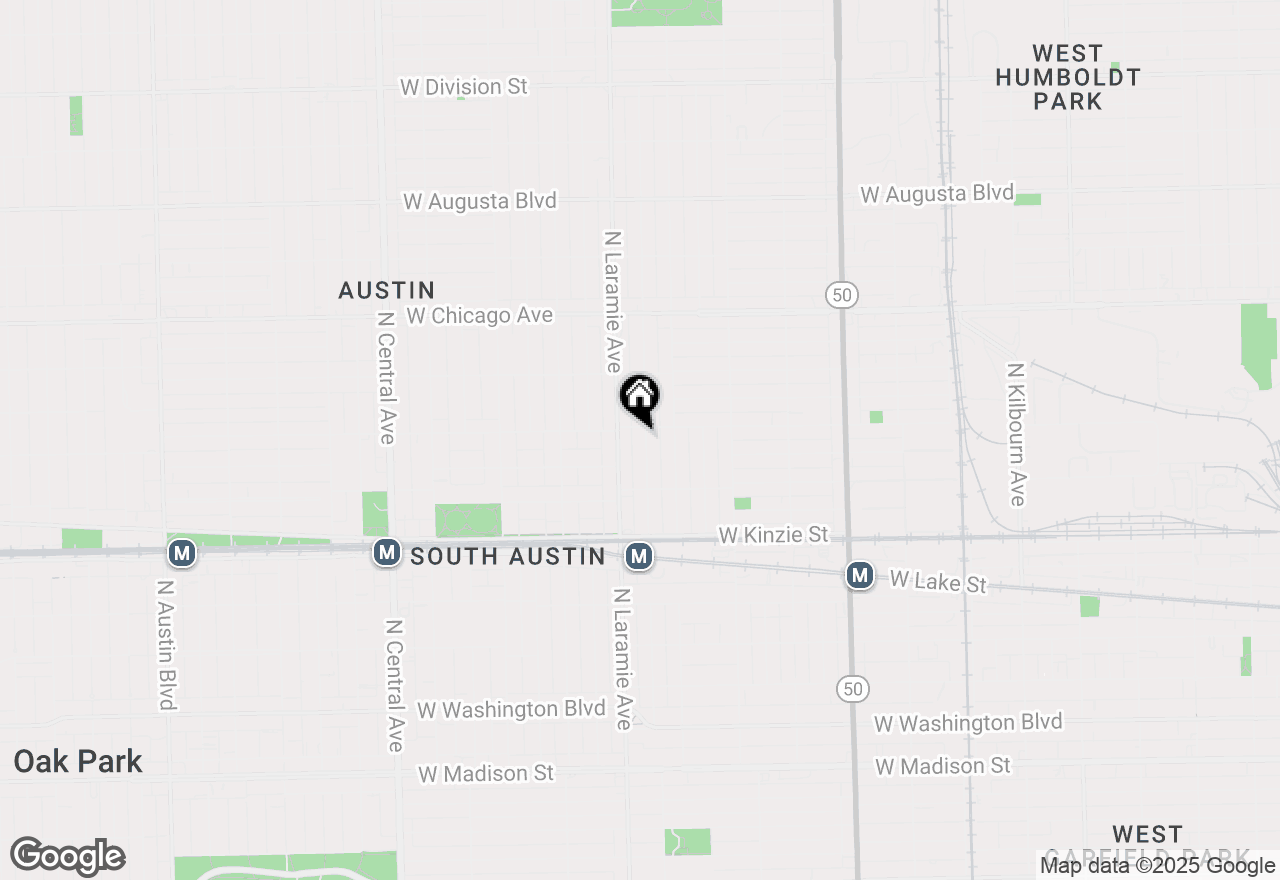 Map of 552 N Leamington Avenue, Chicago, IL 60644