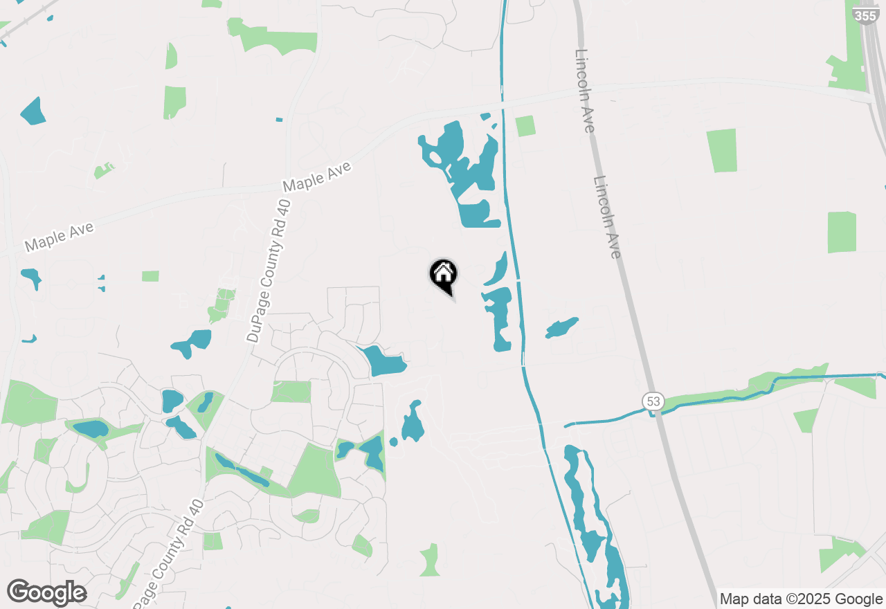 Map of 5950 Oakwood Drive #6A, Lisle, IL 60532
