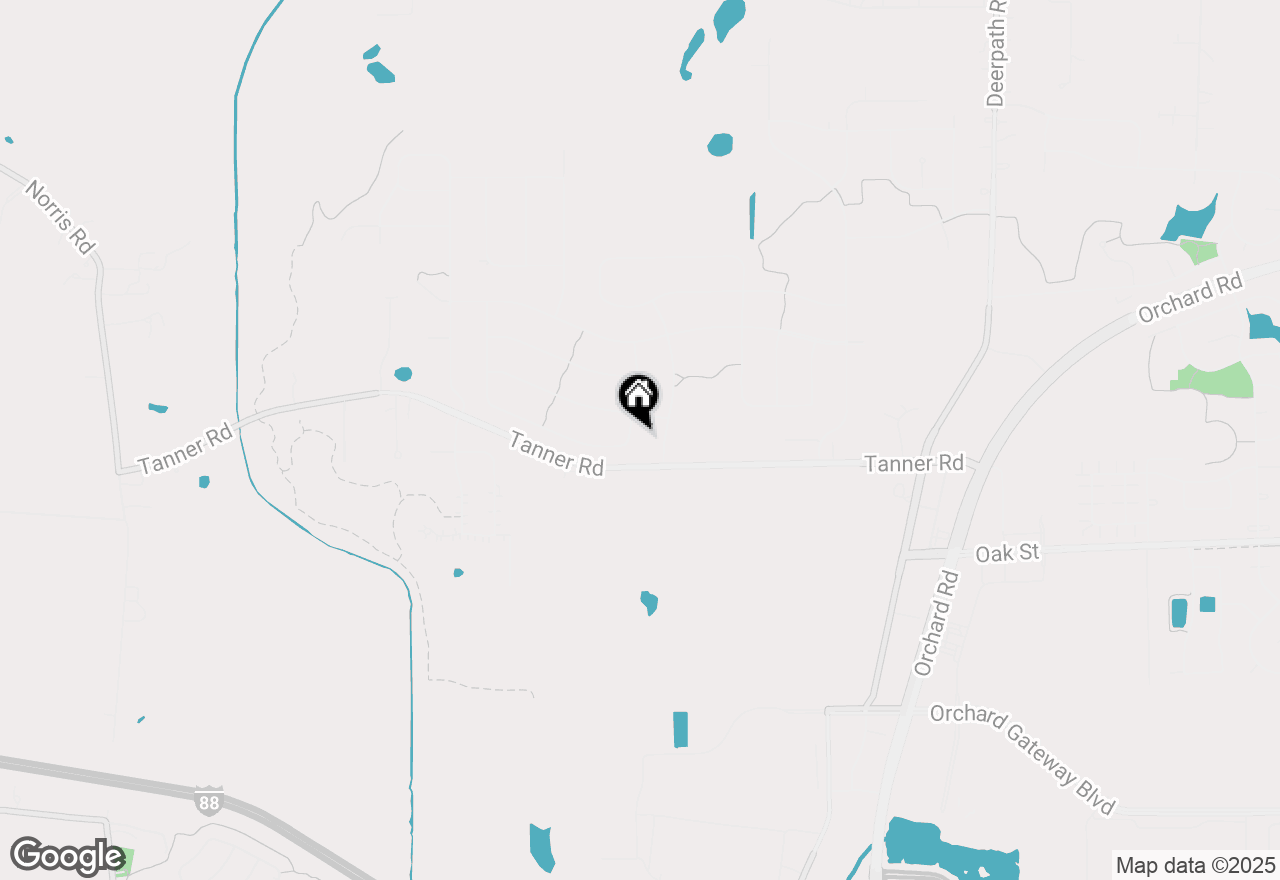 Map of 2608 Mcduffee Circle, North Aurora, IL 60542