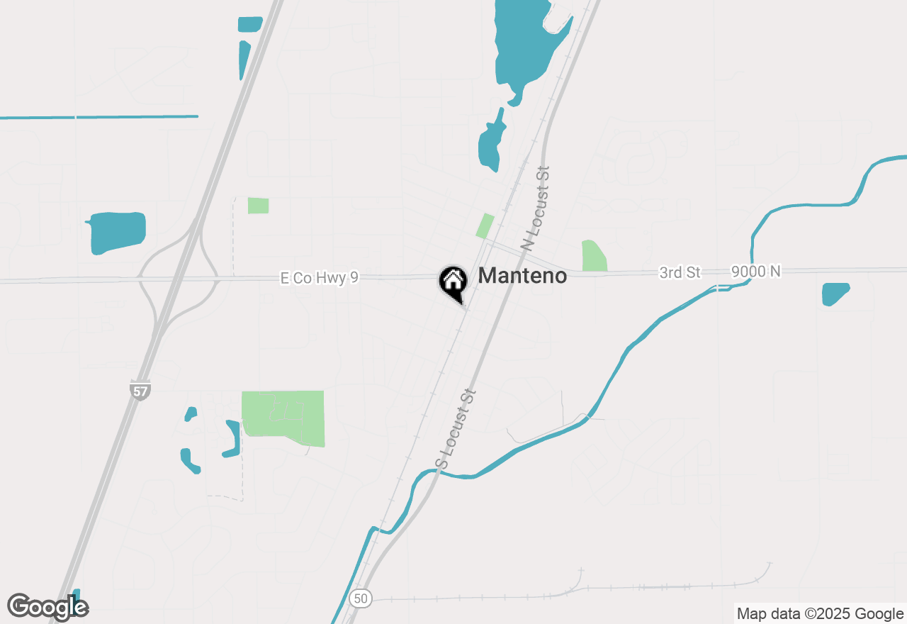 Map of 5 S Main Street, Manteno, IL 60950