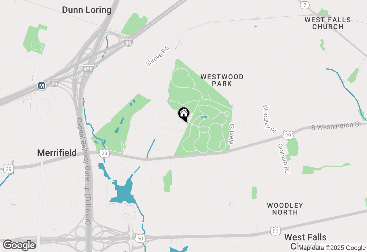 Map of 2752 Hollywood Road #52/204, Falls Church, VA 22043