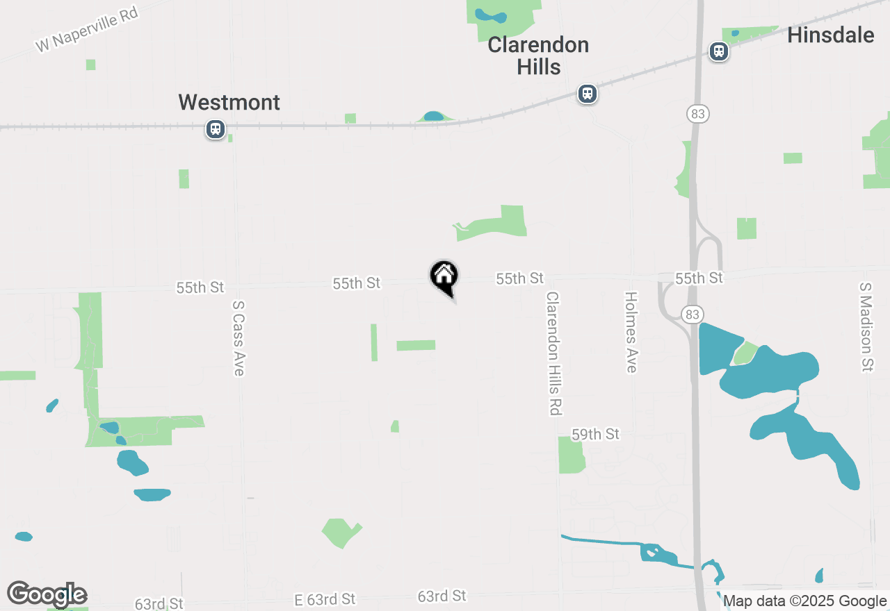 Map of 383 Coventry Court #4, Clarendon Hills, IL 60514