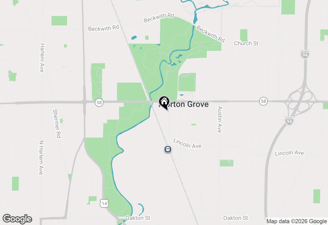 Map of 6347 Hennings Court, Morton Grove, IL 60053