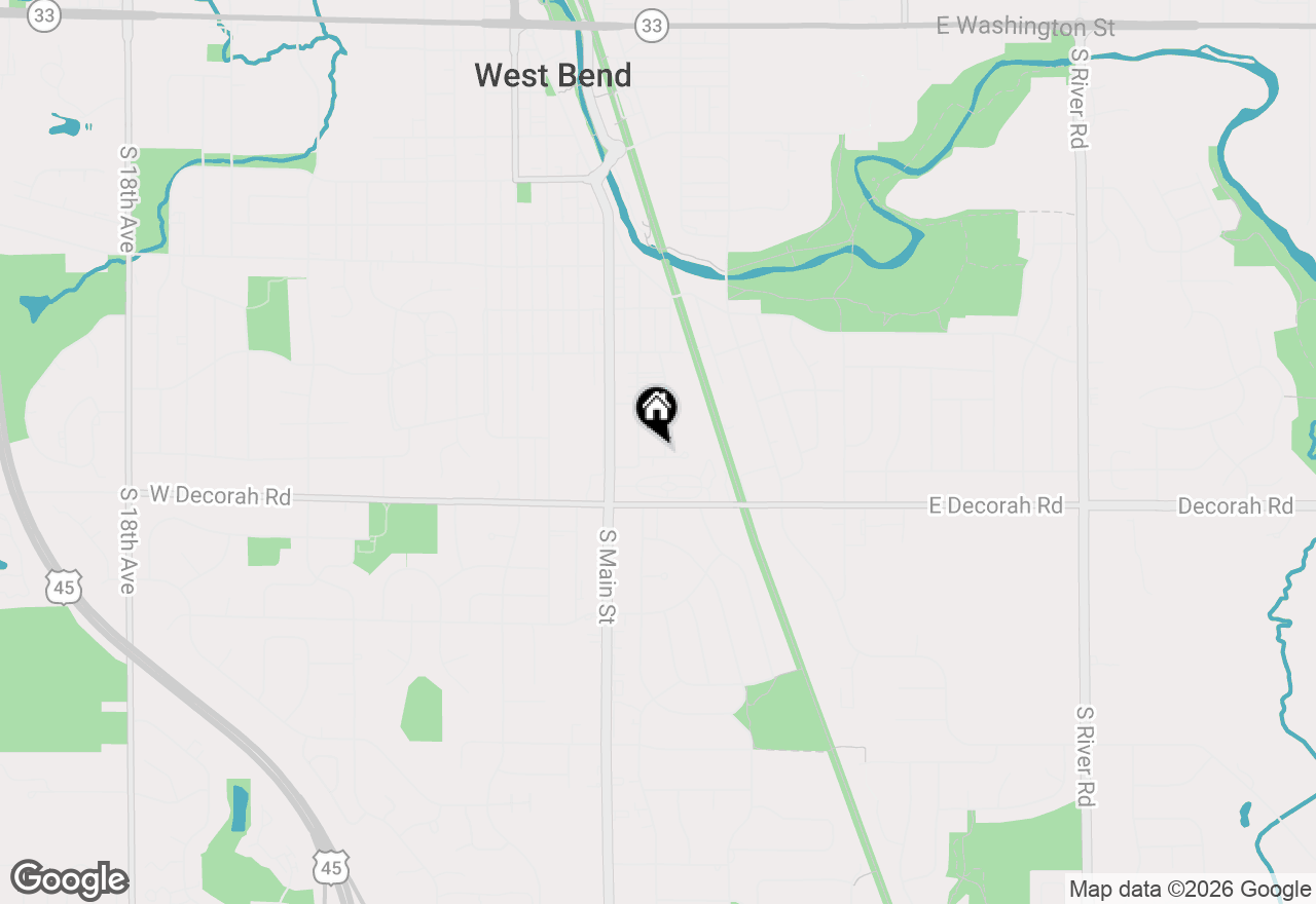 Map of 768 2nd Ave, West Bend, WI 53095