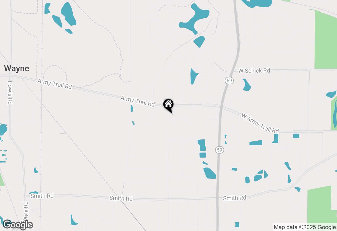 Map of 5N120 Kaelin Road, Wayne, IL 60184