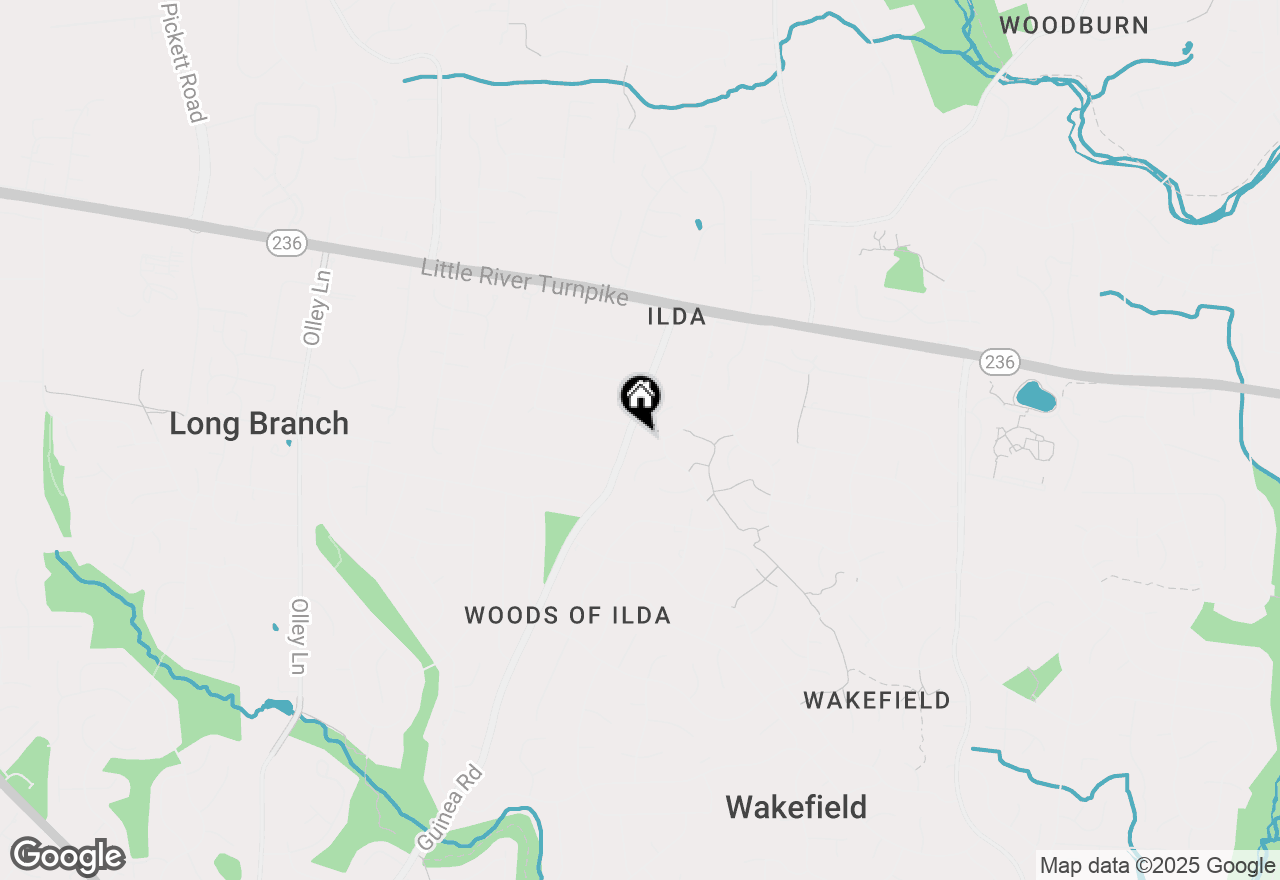 Map of 4140 Elizabeth Lane, Annandale, VA 22003